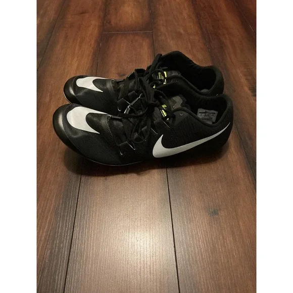 Nike Size 14 Zoom Ja Fly 3 Track Sprint Race Spikes Black  display picture 2